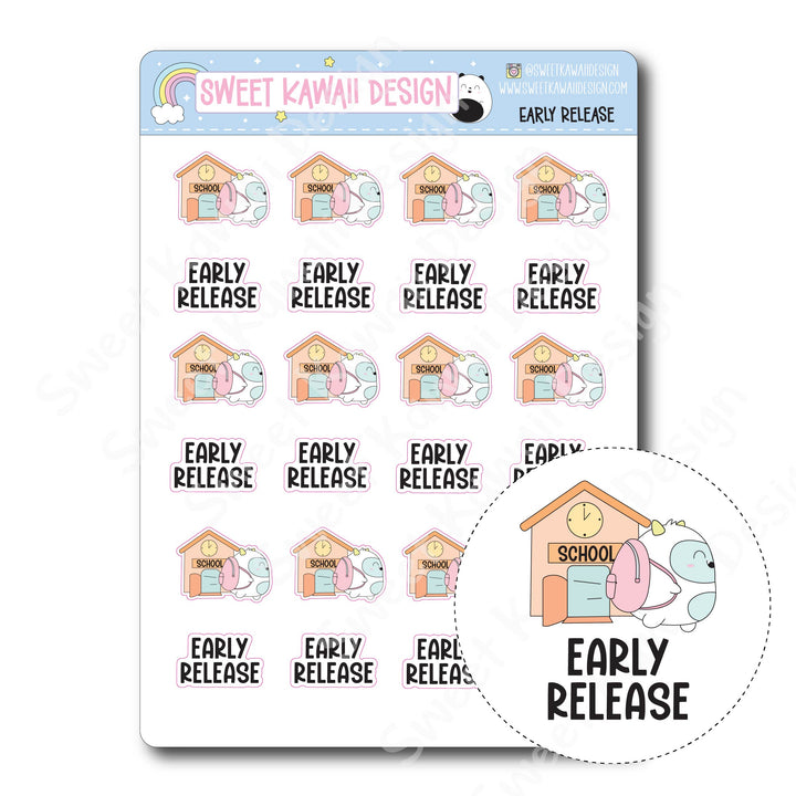 Kawaii Early Release Stickers