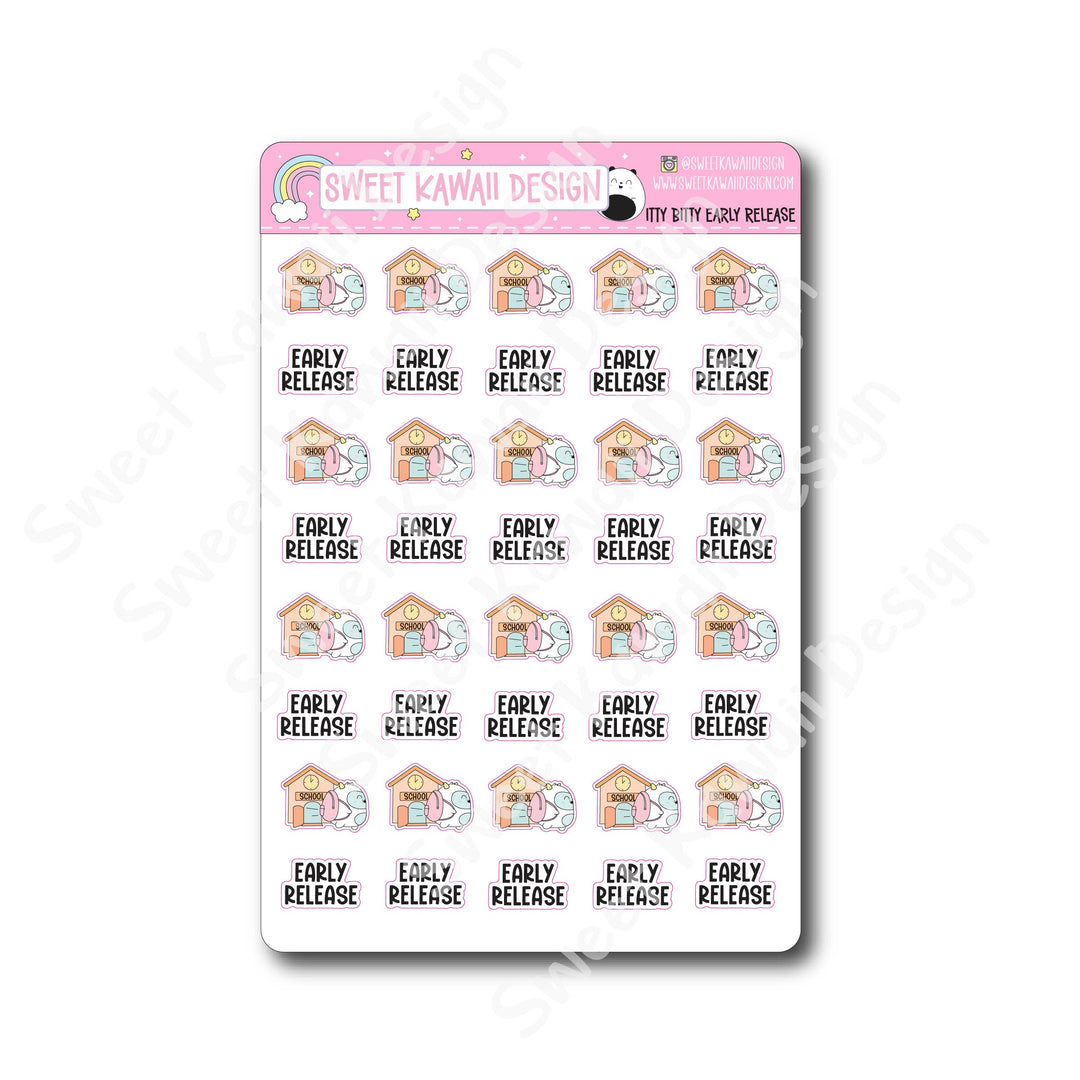 Kawaii Early Release Stickers