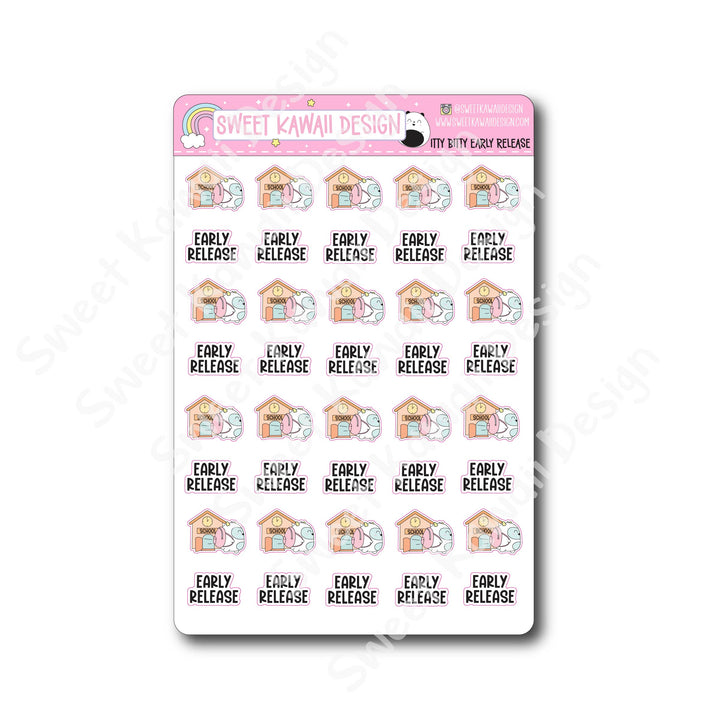 Kawaii Early Release Stickers