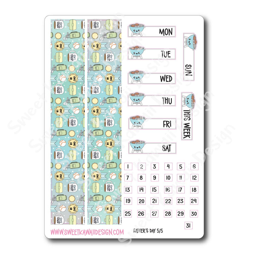 Weekly Kit - Father's Day - SIZE OPTIONS AVAILABLE