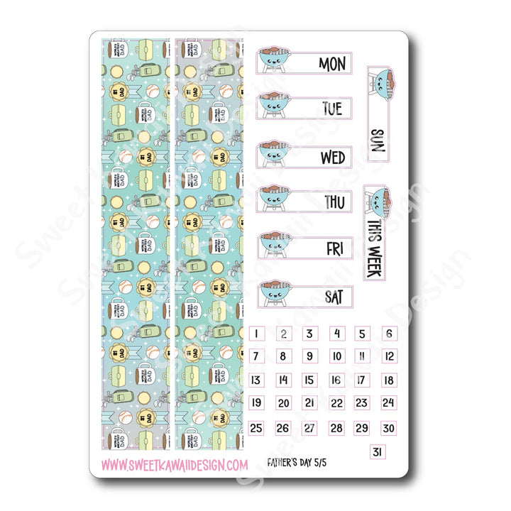 Weekly Kit - Father's Day - SIZE OPTIONS AVAILABLE