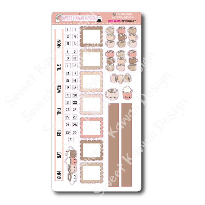 Weekly Kit - Cozy Cocoa - SIZE OPTIONS AVAILABLE