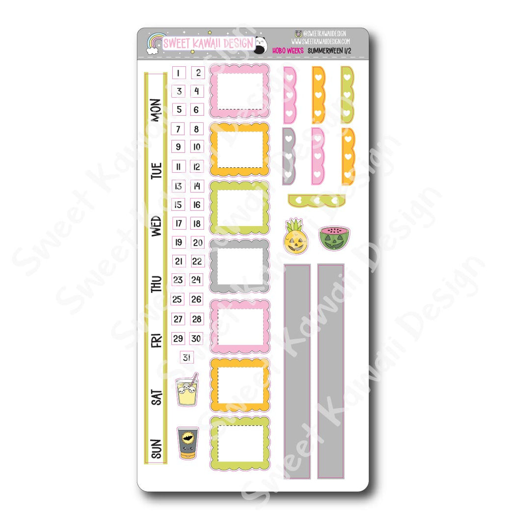 Weekly Kit - Summerween - SIZE OPTIONS AVAILABLE