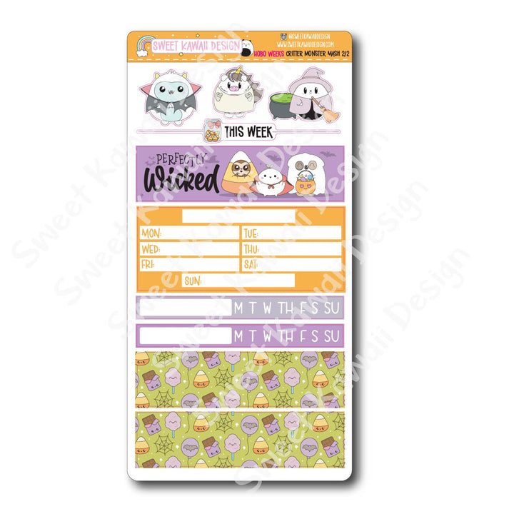 Weekly Kit - Critter Monster Mash - SIZE OPTIONS AVAILABLE