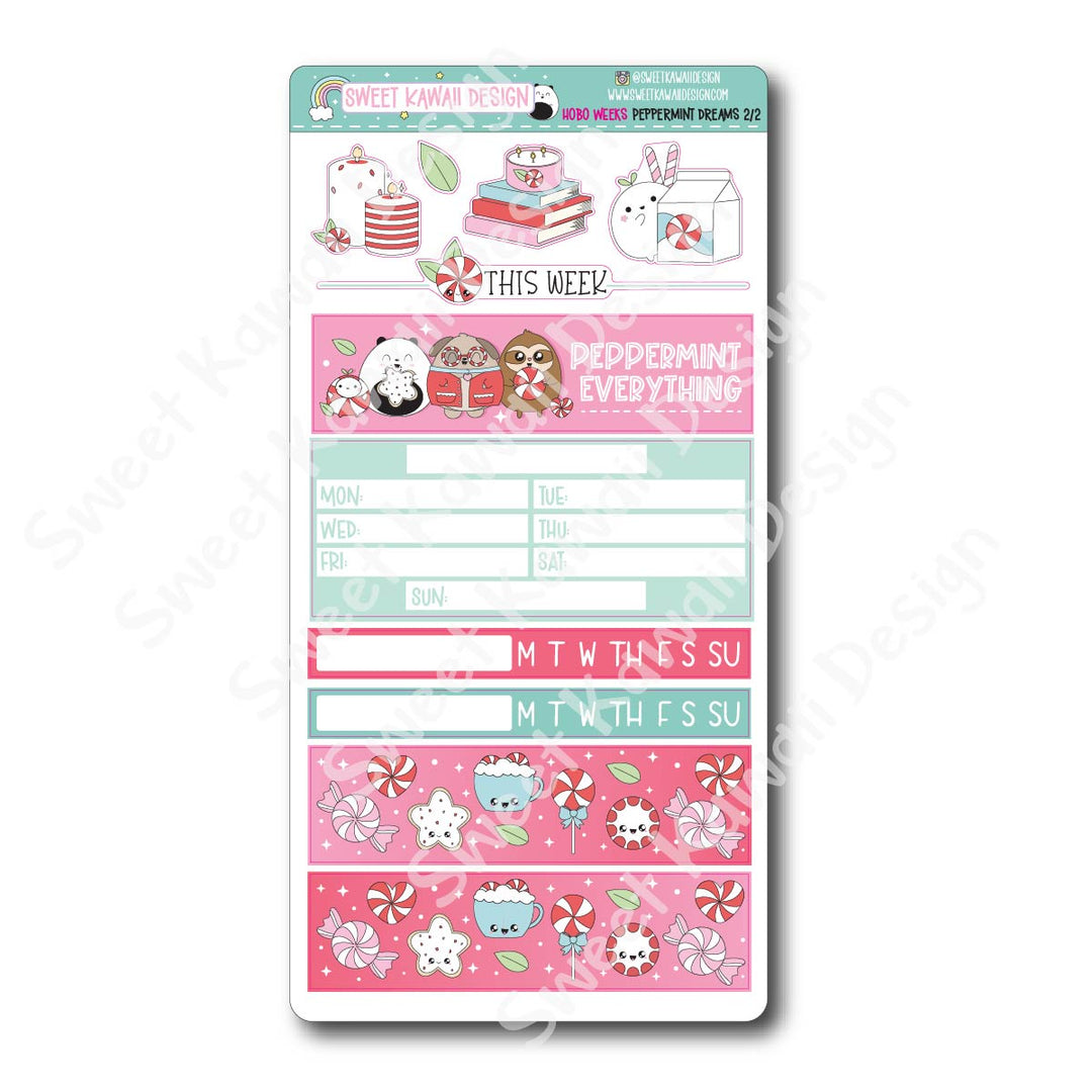 Weekly Kit - Peppermint Dreams - SIZE OPTIONS AVAILABLE