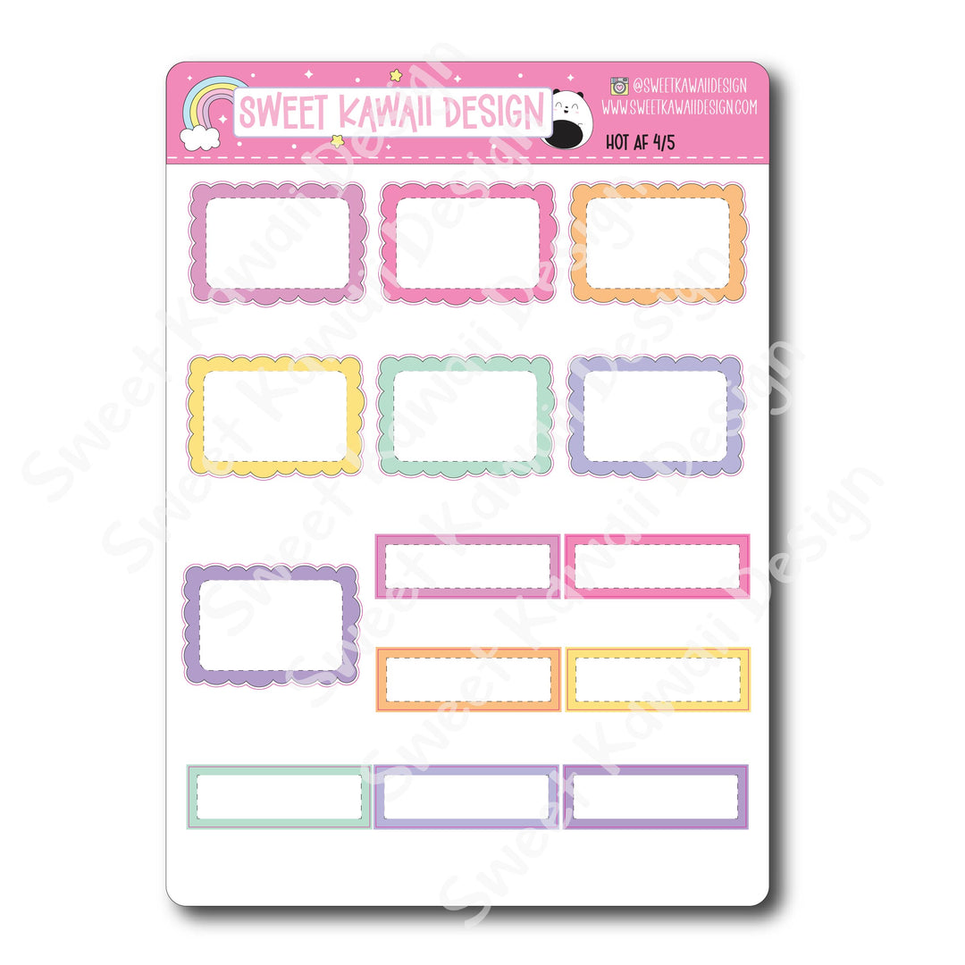 Weekly Kit - Hot AF - SIZE OPTIONS AVAILABLE