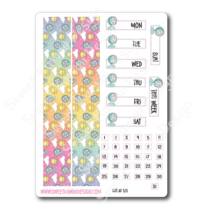 Weekly Kit - Hot AF - SIZE OPTIONS AVAILABLE