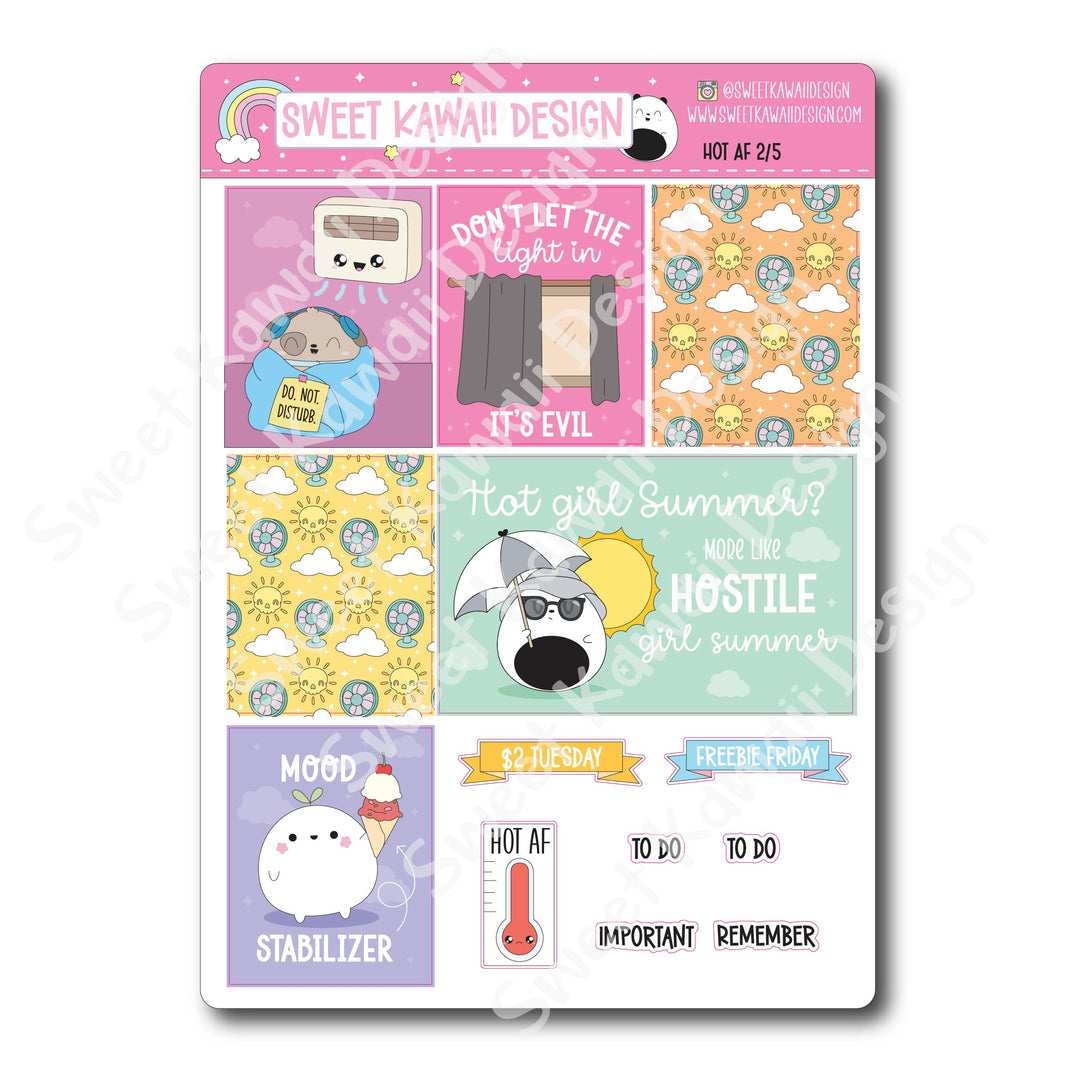 Weekly Kit - Hot AF - SIZE OPTIONS AVAILABLE