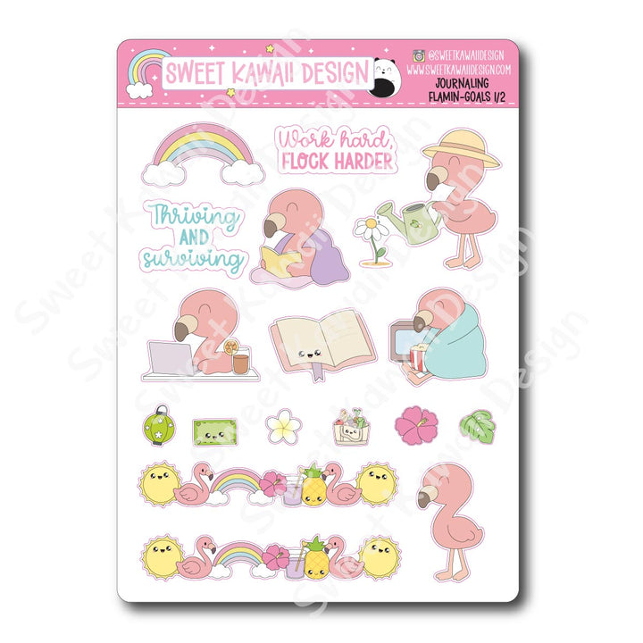Journaling Kit - Flamingoals