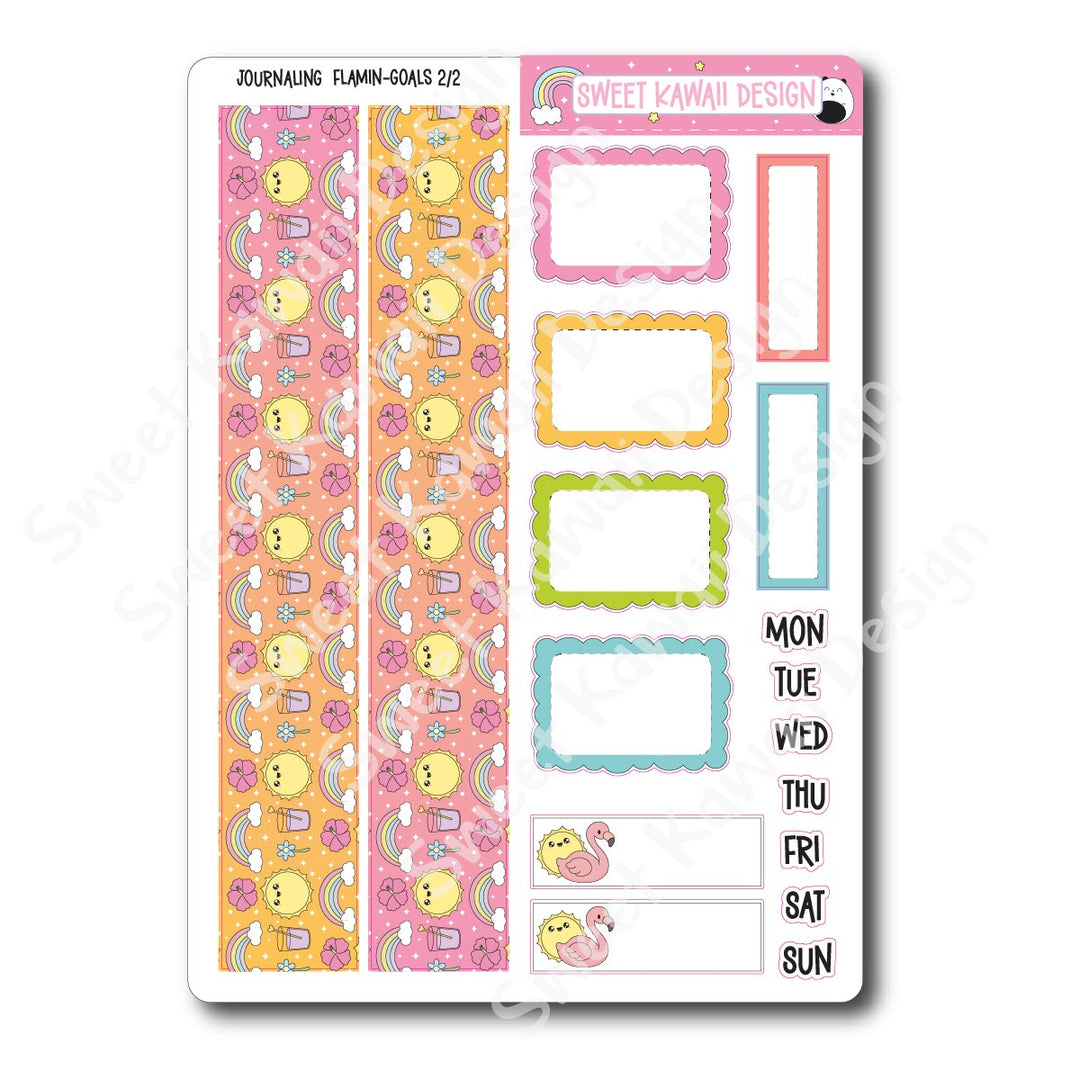 Journaling Kit - Flamingoals