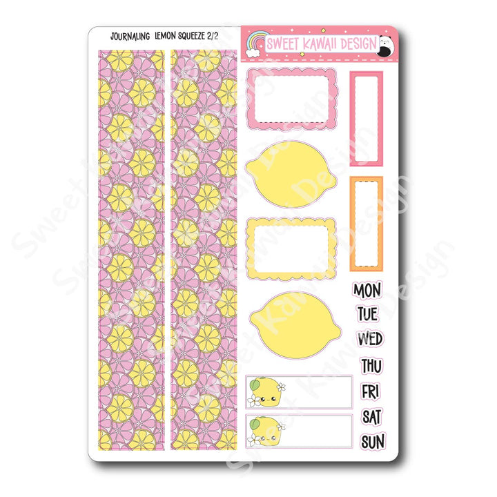 Journaling Kit - Lemon Squeeze