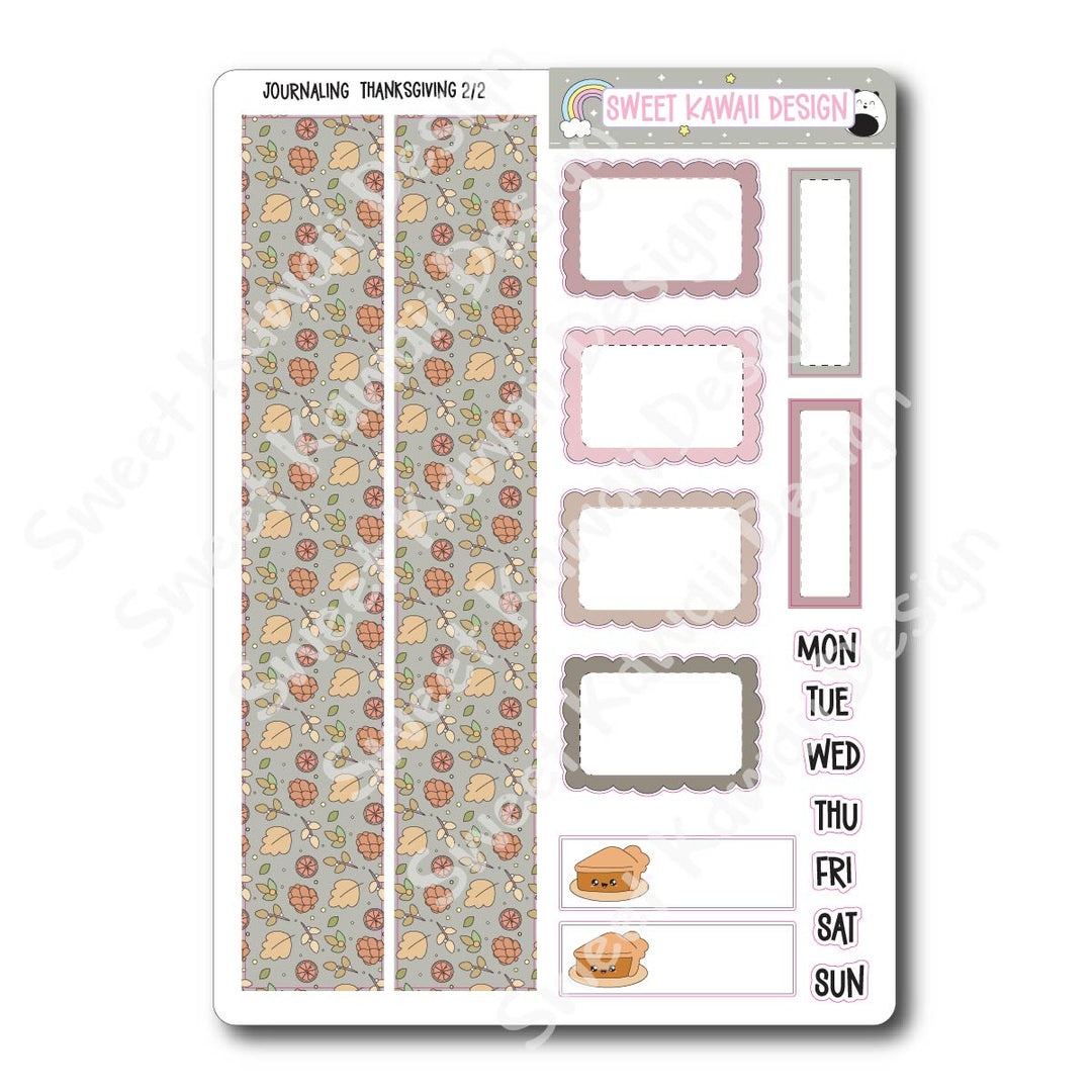 Journaling Kit - Thanksgiving
