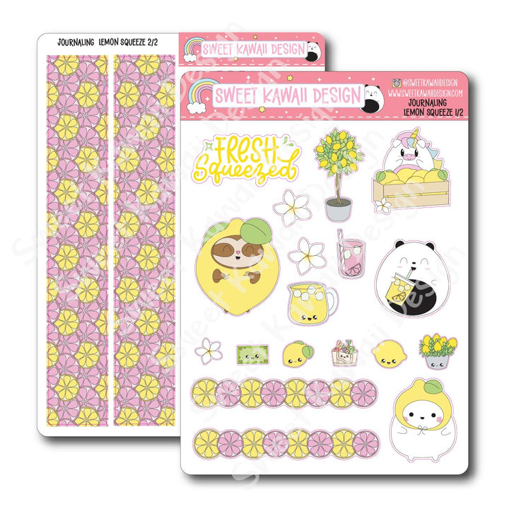Journaling Kit - Lemon Squeeze