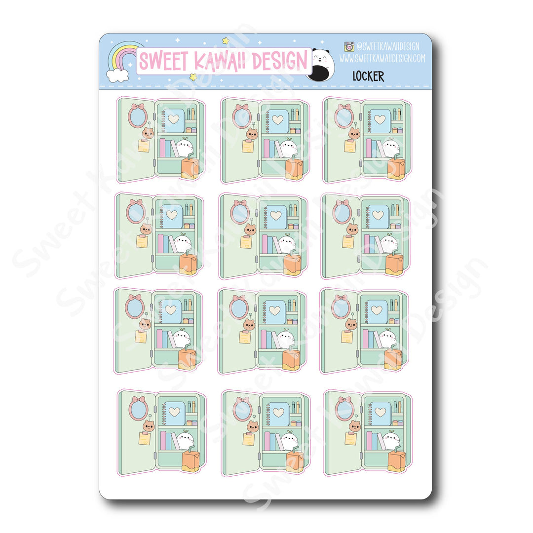 Kawaii Locker Stickers