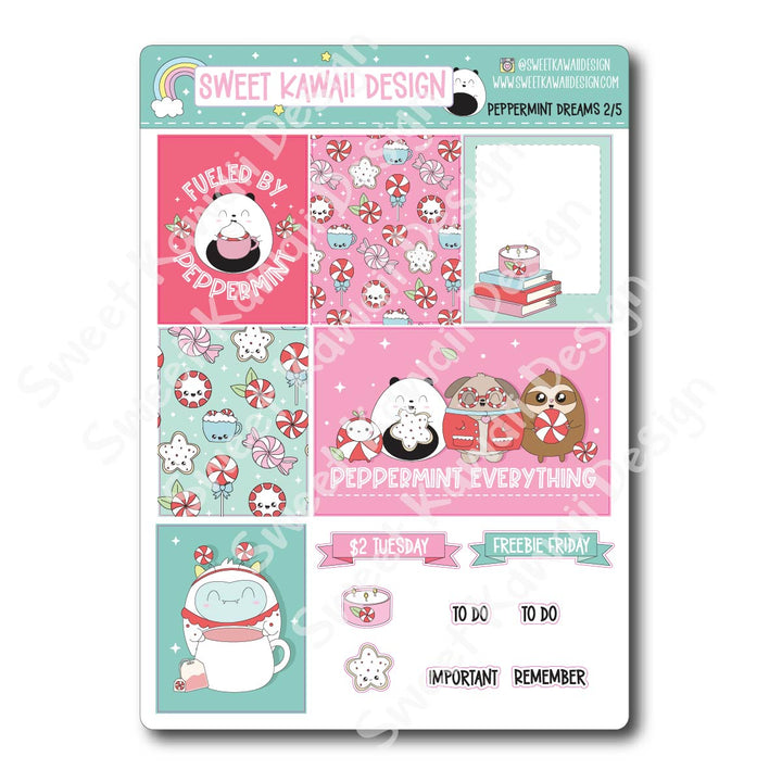 Weekly Kit - Peppermint Dreams - SIZE OPTIONS AVAILABLE