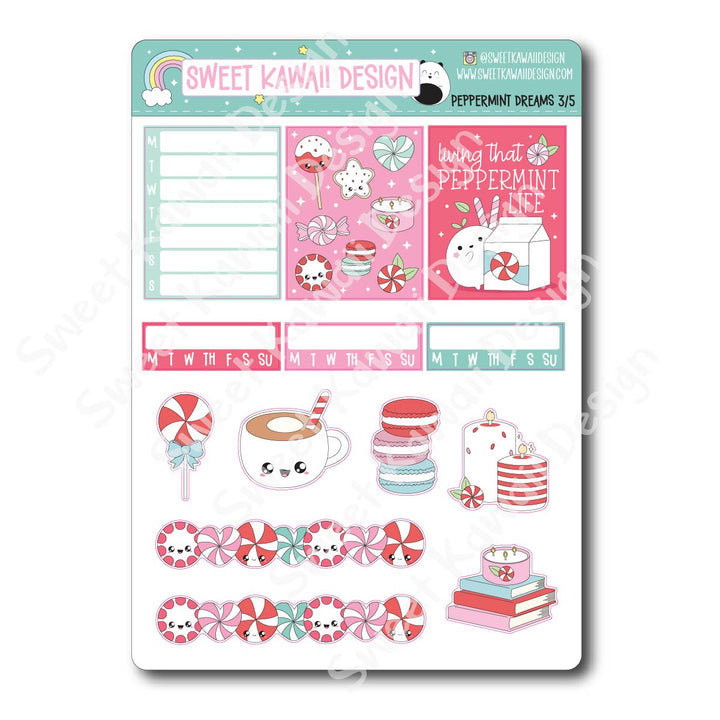 Weekly Kit - Peppermint Dreams - SIZE OPTIONS AVAILABLE