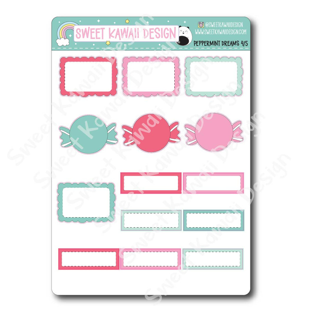 Weekly Kit - Peppermint Dreams - SIZE OPTIONS AVAILABLE