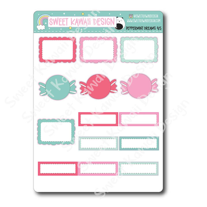 Weekly Kit - Peppermint Dreams - SIZE OPTIONS AVAILABLE