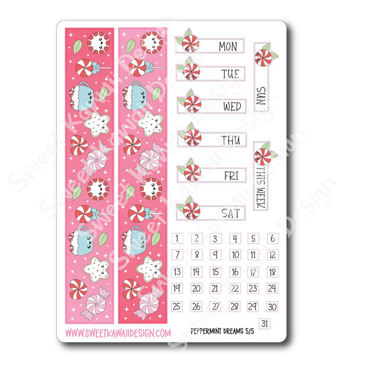 Weekly Kit - Peppermint Dreams - SIZE OPTIONS AVAILABLE