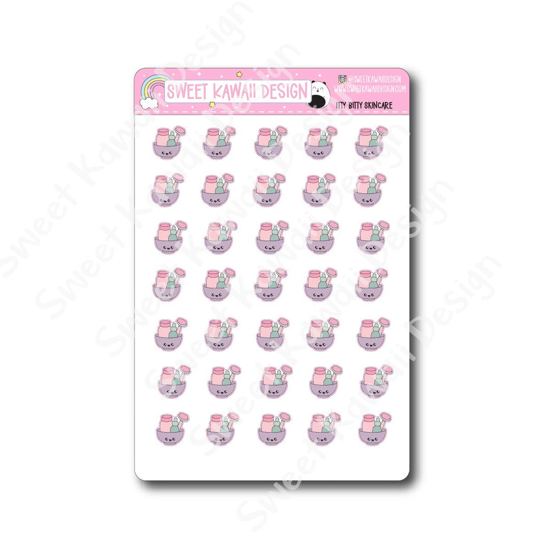 Kawaii Skincare Stickers