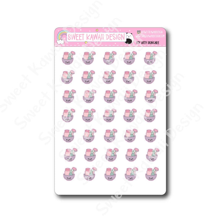 Kawaii Skincare Stickers