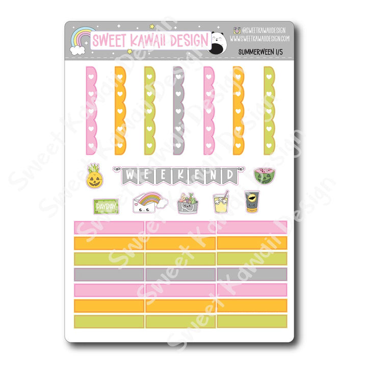 Weekly Kit - Summerween - SIZE OPTIONS AVAILABLE