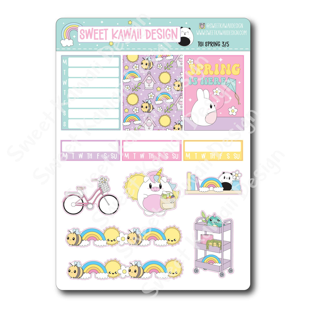 Weekly Kit - TGI Spring - SIZE OPTIONS AVAILABLE