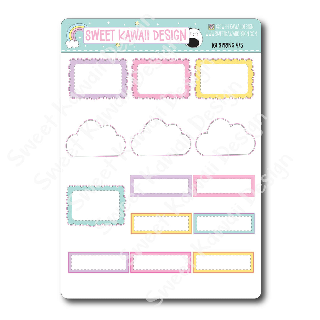 Weekly Kit - TGI Spring - SIZE OPTIONS AVAILABLE