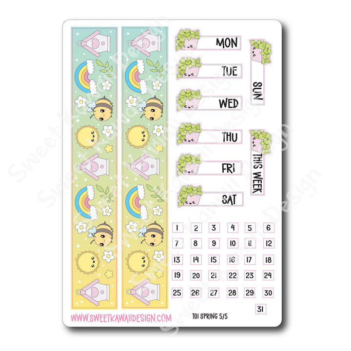 Weekly Kit - TGI Spring - SIZE OPTIONS AVAILABLE