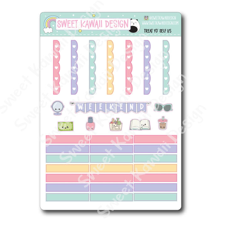 Weekly Kit - Treat Yo' Self - SIZE OPTIONS AVAILABLE