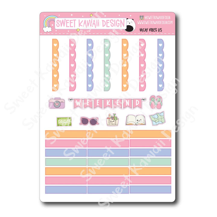 Weekly Kit - Vacay Vibes - SIZE OPTIONS AVAILABLE
