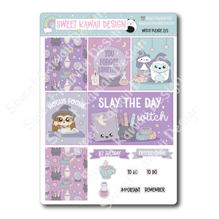 Weekly Kit - Witch Please - SIZE OPTIONS AVAILABLE