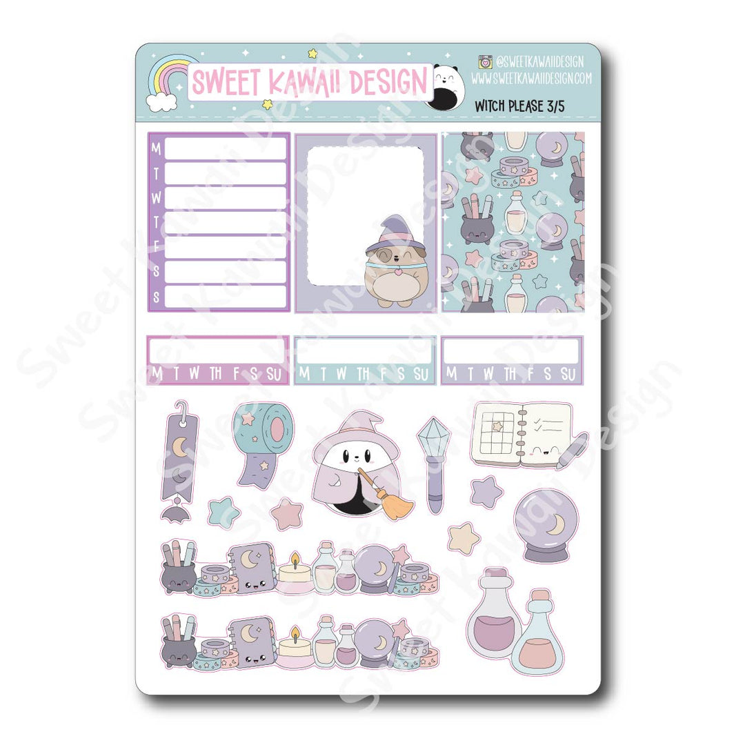 Weekly Kit - Witch Please - SIZE OPTIONS AVAILABLE