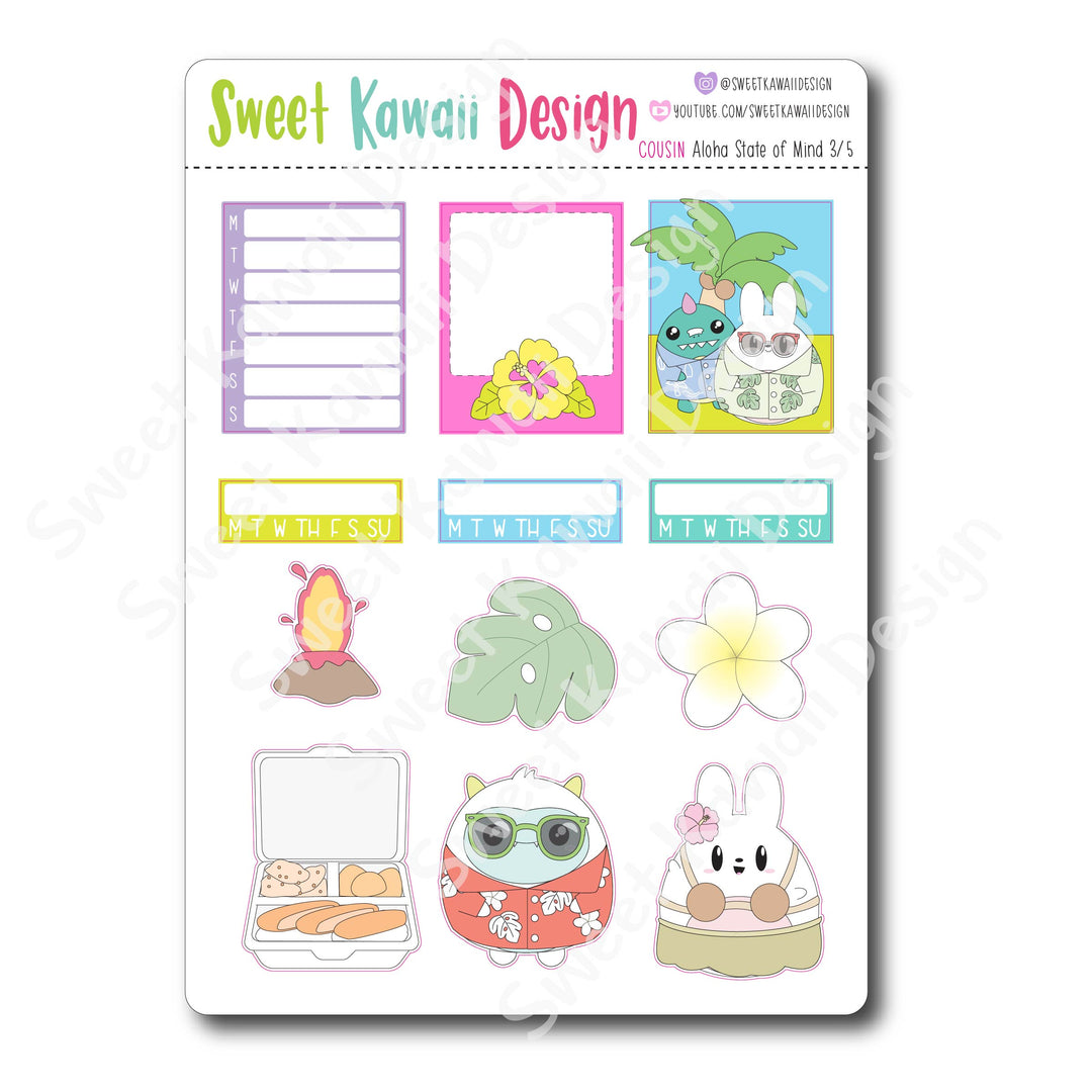 Weekly Kit  - Aloha State of Mind COUSIN