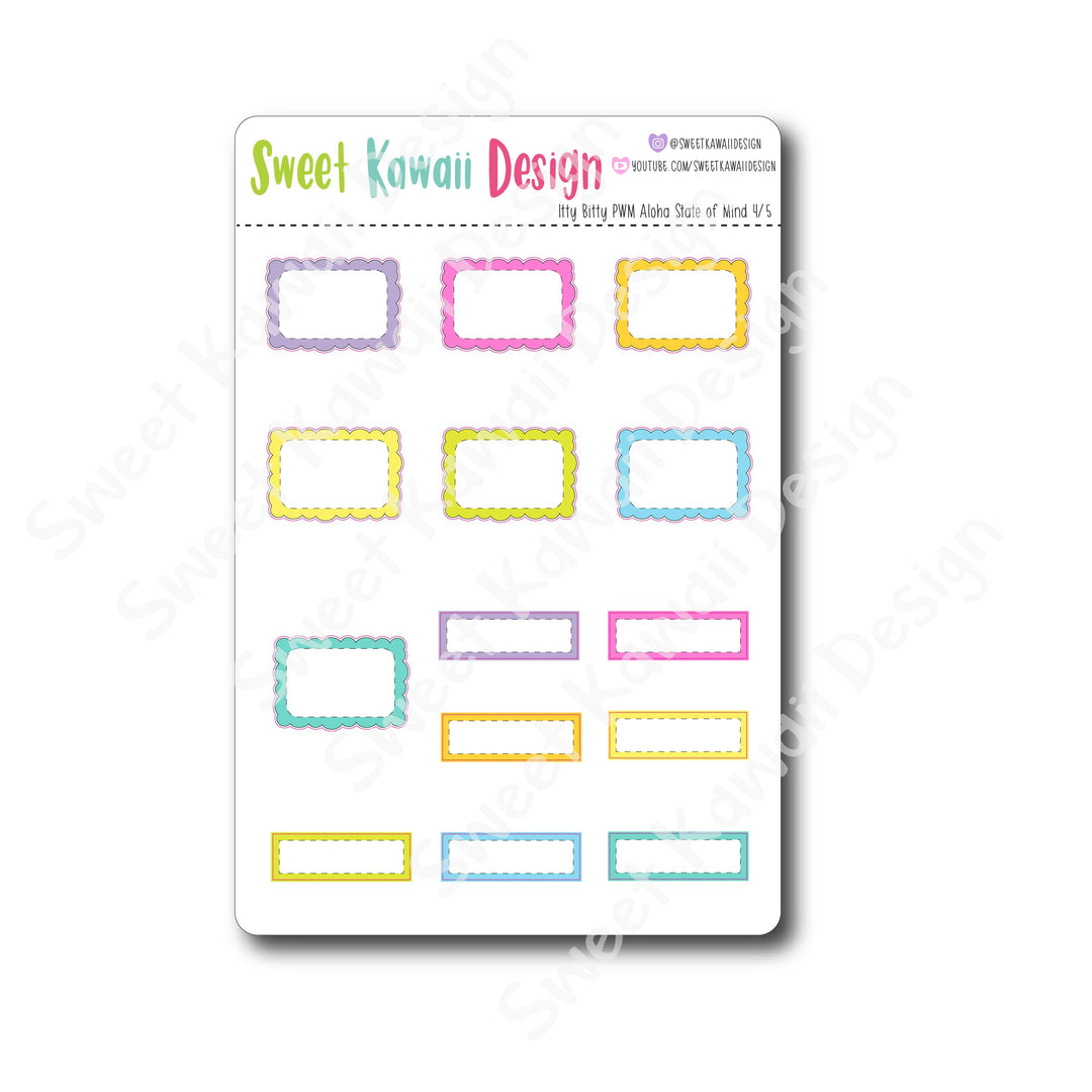 Weekly Kit  - Aloha State of Mind ITTY BITTY