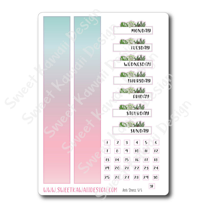 Weekly Kit  - Anti Stress HORIZONTAL