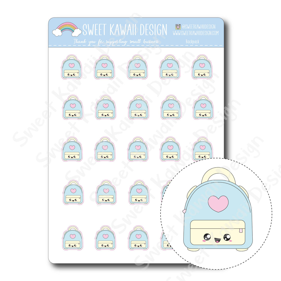Kawaii Backpack Stickers