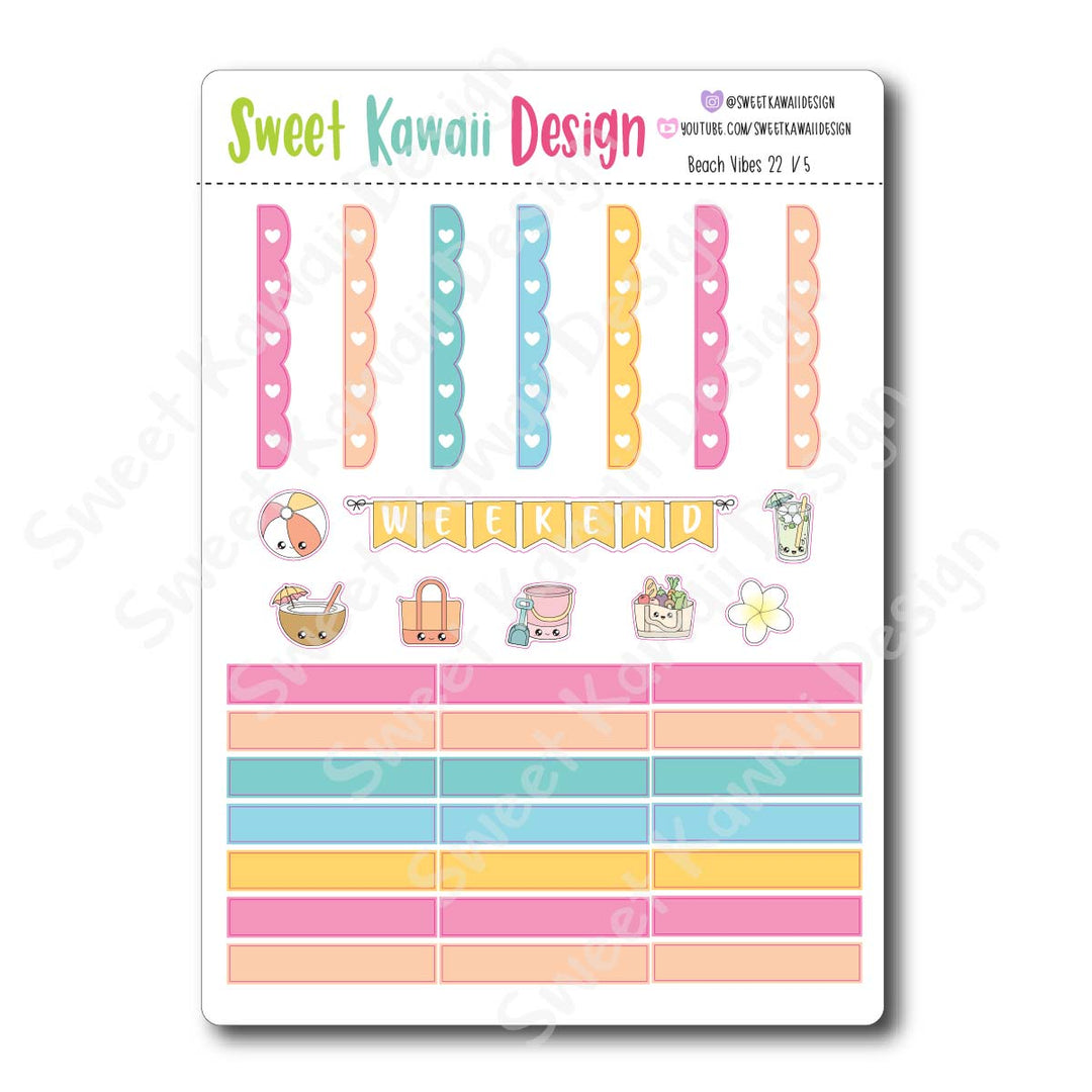 Weekly Kit  - Beach Vibes 22