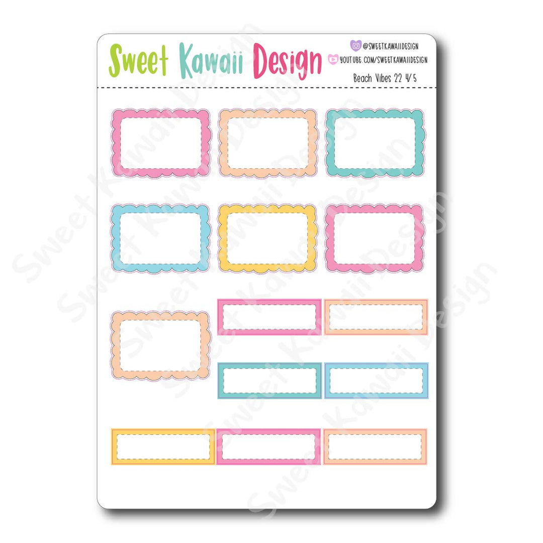 Weekly Kit  - Beach Vibes 22