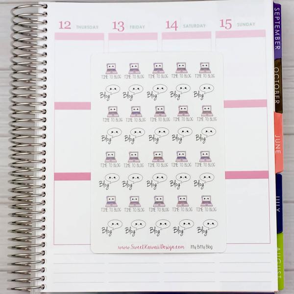 Kawaii Blogging Stickers