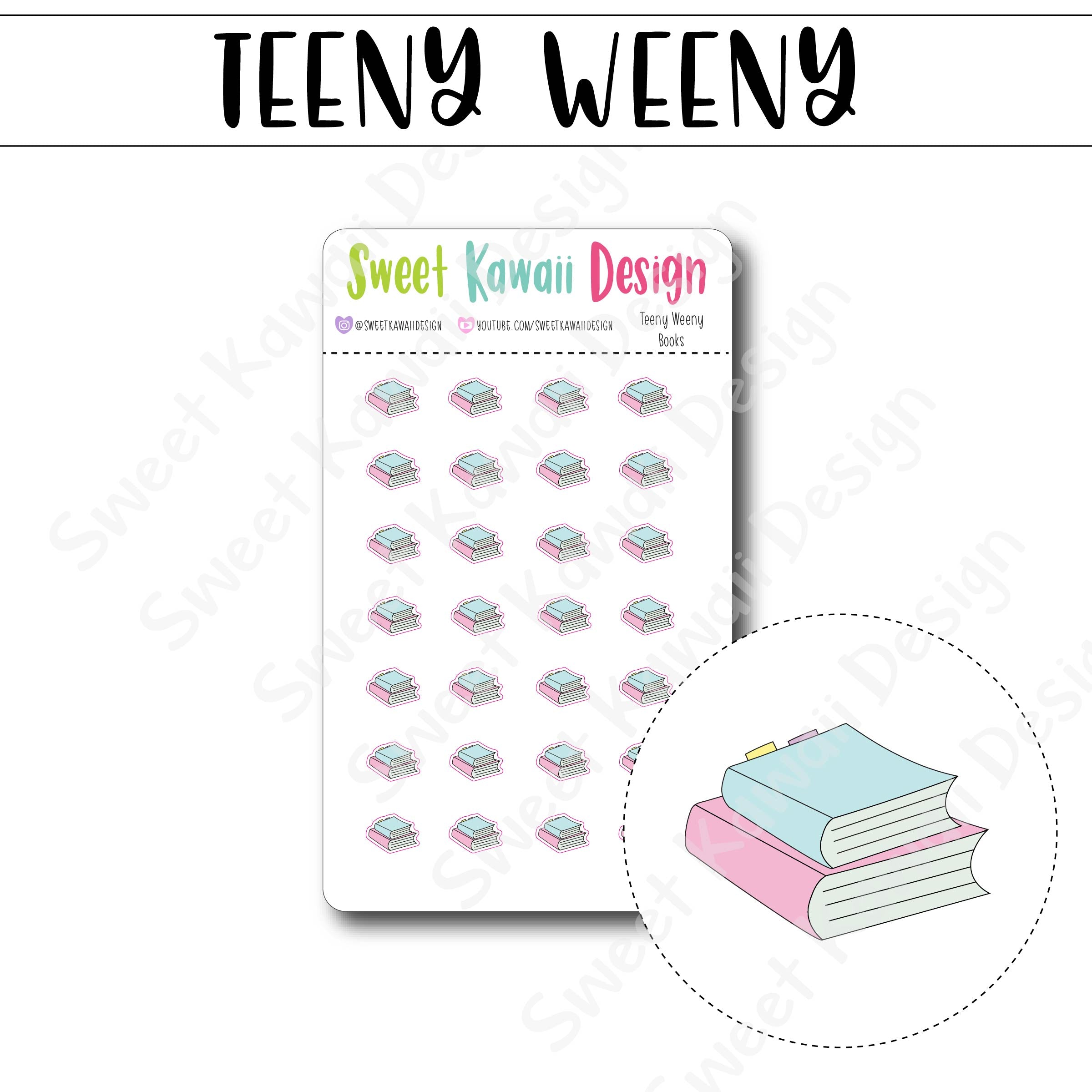 Teeny Weeny Book Stickers