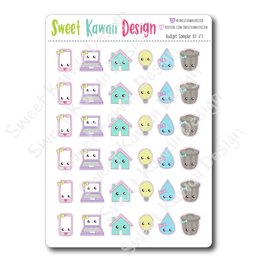 Kawaii Budget Sampler Kit