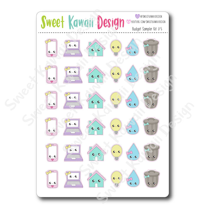 Kawaii Budget Sampler Kit