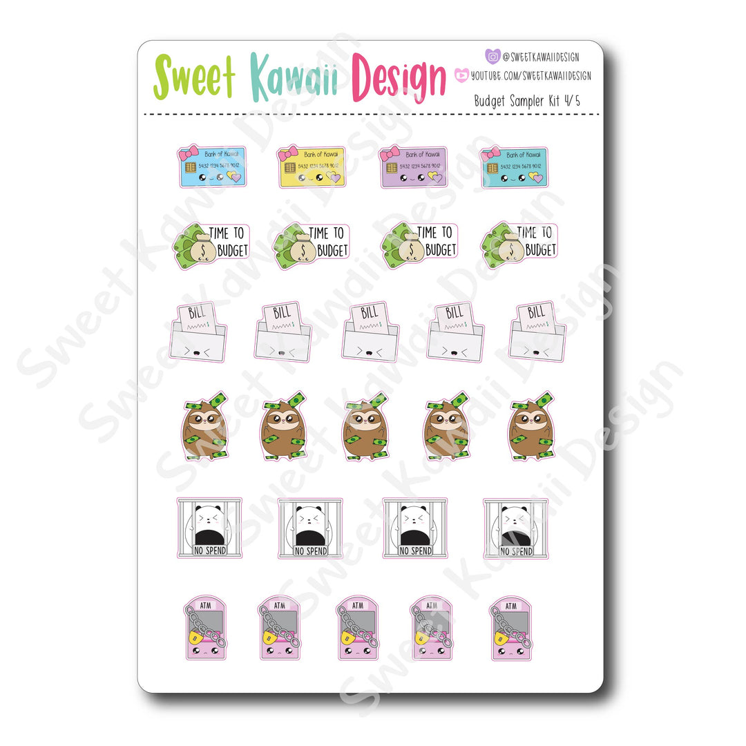 Kawaii Budget Sampler Kit