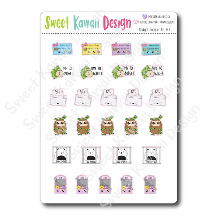 Kawaii Budget Sampler Kit