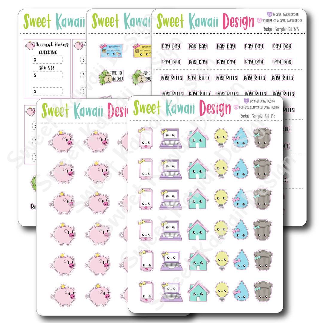 Kawaii Budget Sampler Kit