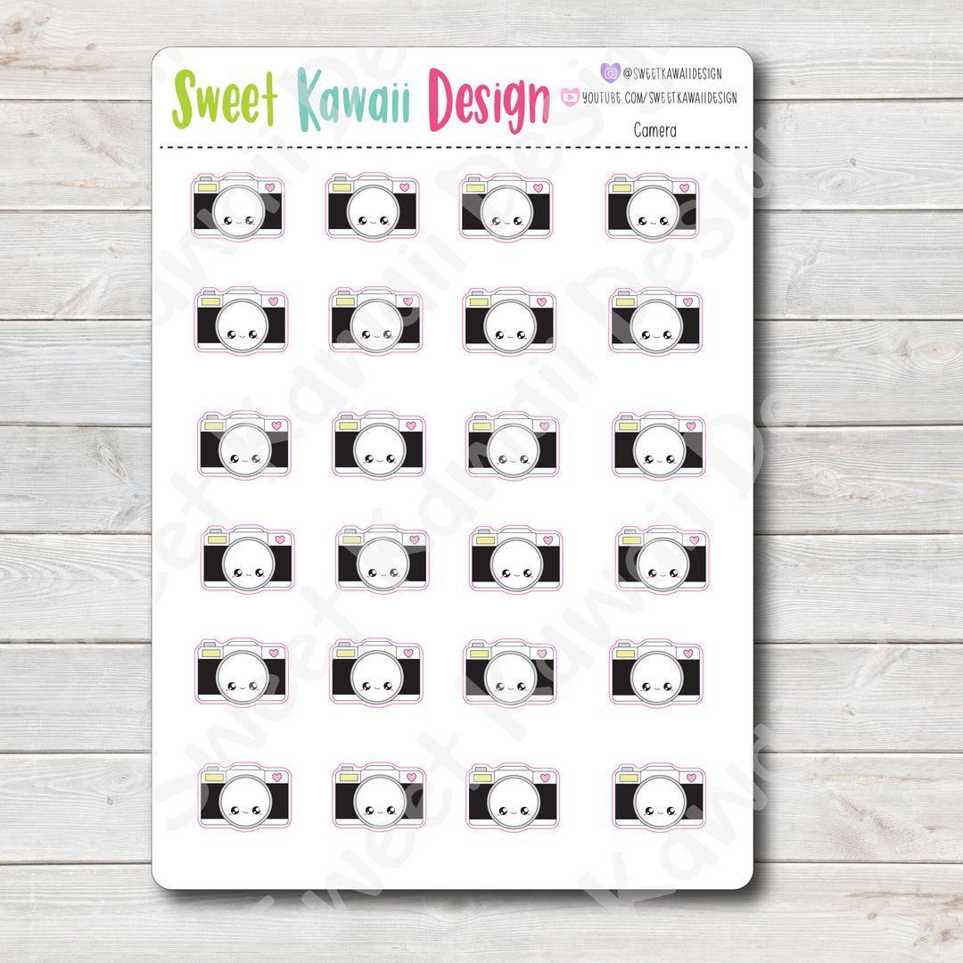 Kawaii Camera Stickers