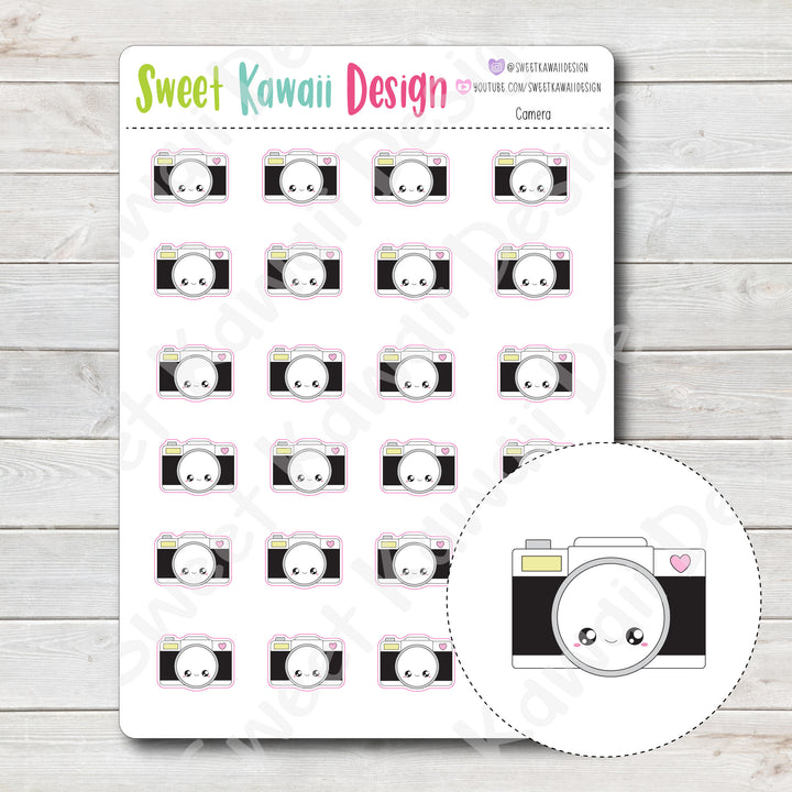 Kawaii Camera Stickers