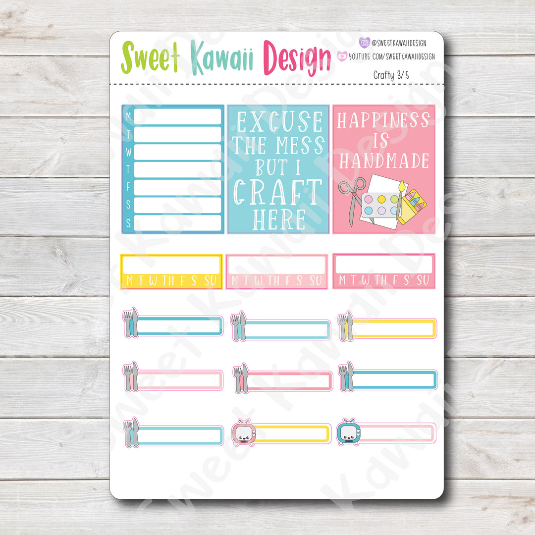 Weekly Kit  - Crafty HORIZONTAL