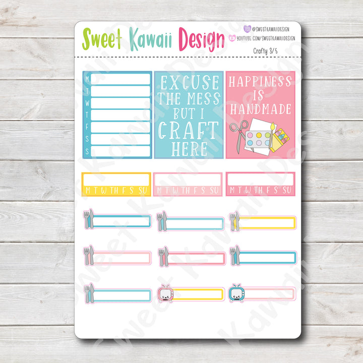 Weekly Kit  - Crafty HORIZONTAL